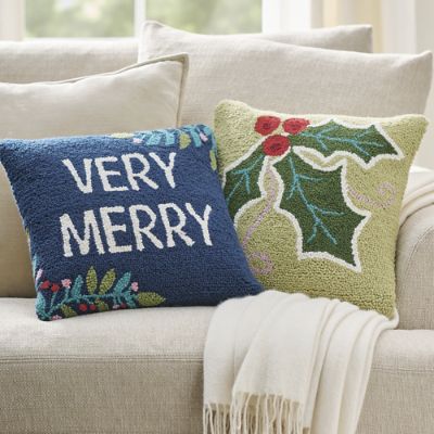 Grandin road christmas online pillows