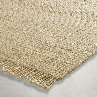 ⚠️rufute⚠️ Simon Natural Fiber Area Rug & Handwoven 100% Jute with