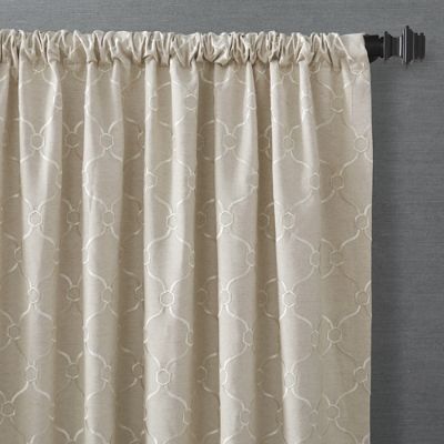 Theodore Embroidered Curtain Panel by Eastern Accents Frontgate