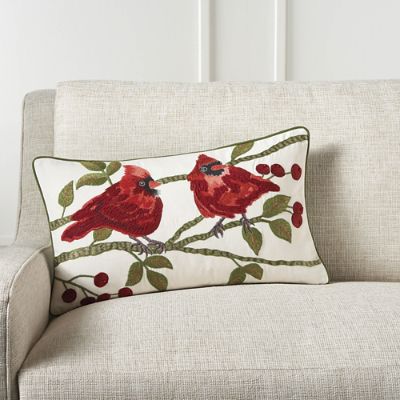 Cardinal Decorative Pillow Cover Frontgate
