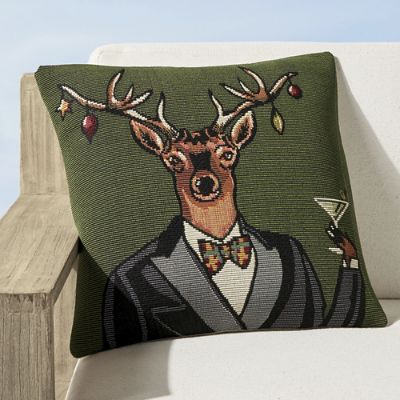 Pillows with deer on fashion them