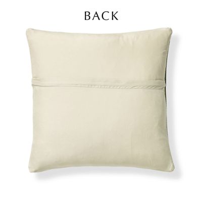 Fox on the Rox Embroidered Indoor/Outdoor Pillow with Zipper