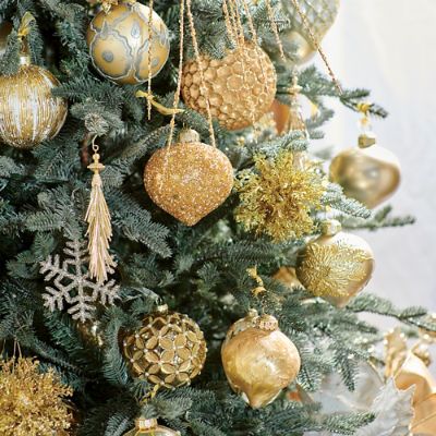 Gilded Glamour 54-piece Ornament Collection | Frontgate
