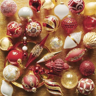 Snow Kissed 40-piece Ornament Collection | Frontgate