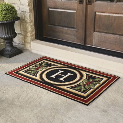 Wingate Monogrammed Entry Mat, Frontgate