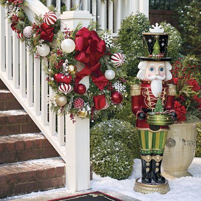 Peppermint Dreams Garland with LED Lights & Shatterproof Ornaments