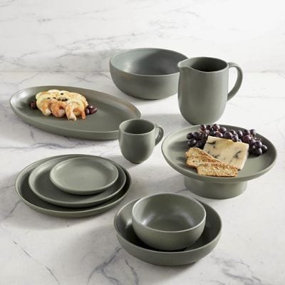 Casafina Pacifica Dinnerware Collection in Artichoke Matte Finish