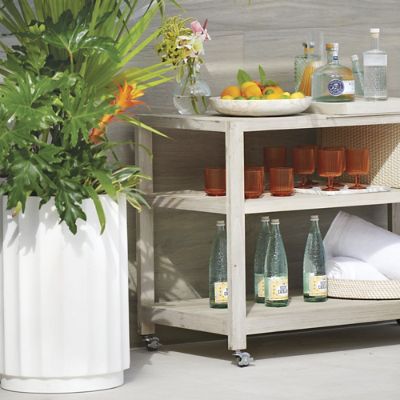 Ensoleille Modern White Planters