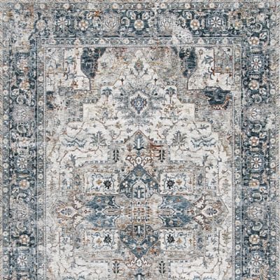 Maxwell Performance Area Rug with Antiqued Patina & Easy Maintenance