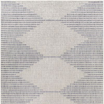 Delano Indoor/Outdoor Rug in Sand & Blue with Durable Polypropylene