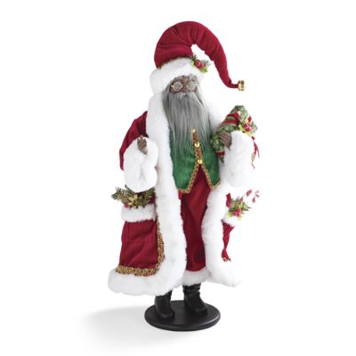 Christmas Morning Mr. & Mrs. Claus Collection with Embroidery