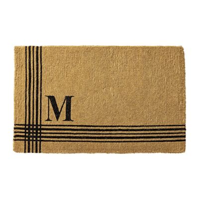 玄関マット Supreme - EXAMPLE LOGO DOORMATT /BLACK Wingate Monogrammed Door Mat & UV-Treated Weather-Resistant