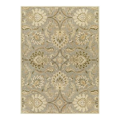 ✦vintage rug✦　138cm×70cm　インド産　ダブルノット Katya Hand-Knotted Rug with Durable Edges & Wool Construction in