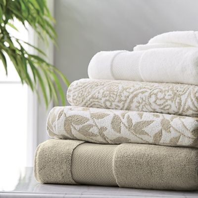 Ila Flora Bath Towels: Turkish Cotton Quick-Dry Luxury with Floral