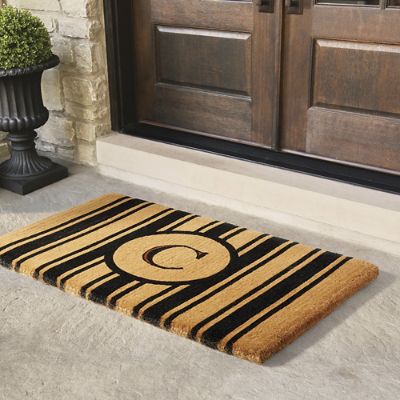 玄関マット Supreme - EXAMPLE LOGO DOORMATT /BLACK Wingate Monogrammed Door Mat & UV-Treated Weather-Resistant