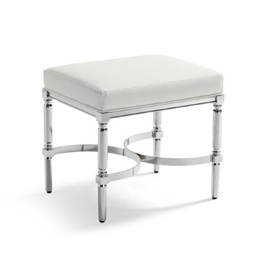 knee length dresses for ladies Benzara Dorie 21 Inch Swivel Chair Vanity Stool, Low Back, Ivory White Faux  Leather