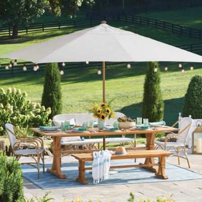amazon patio umbrella with base Crestlive Products 13-ft Aluminum Tan Slide-tilt Cantilever Patio Umbrella  with Base in the Patio Umbrellas department at Lowes.com