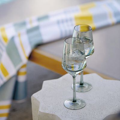 Set of 6 Sole Acrylic Glassware Collection - Terracotta, Terracotta Cabernet Glass - Frontgate