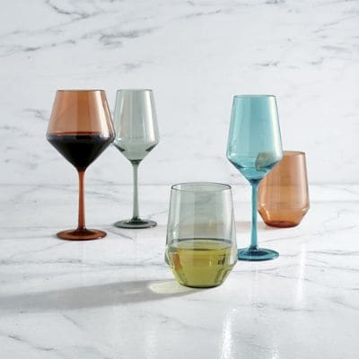 Sole Acrylic Glassware Collection - Sage Green