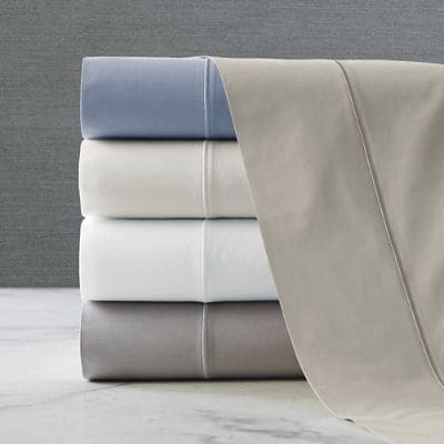 Frontgate Resort Collection™ Tailored Organic Percale Sheet Set | Frontgate