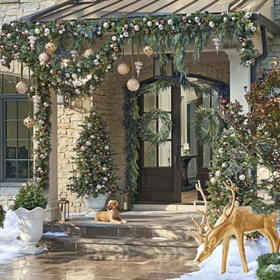 Toasted Bronze Shatterproof Indoor/Outdoor 7 Ft. Tree | Frontgate