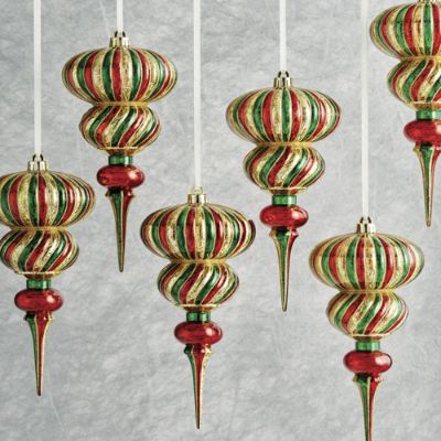 Indoor and Outdoor Finials, Set of Six | Frontgate