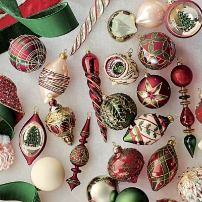 Vintage Christmas Tree Set | Frontgate