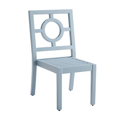 Winhill Dining Side Chairs in Glacier Aluminum, Set of Two | Frontgate
