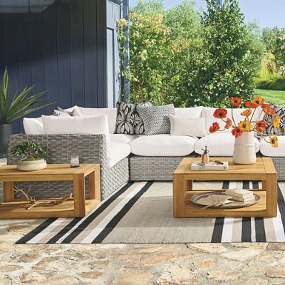 Nuvola Coffee & Side Tables | Frontgate