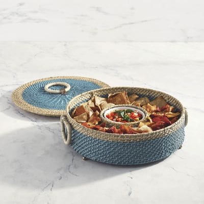 Chef Symon Chip and Dip with Lid | Frontgate