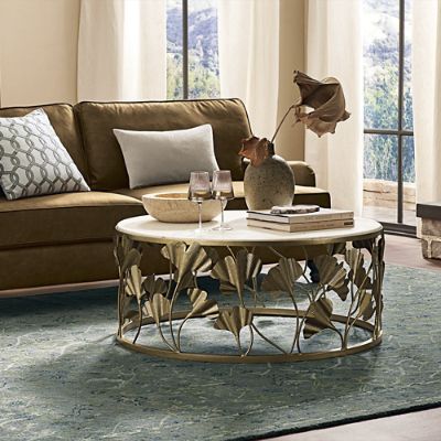 Gingko Leaf Coffee Table | Frontgate