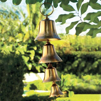 Decorative Hanging Brass Bells Frontgate