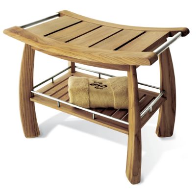 Frontgate teak outlet bench