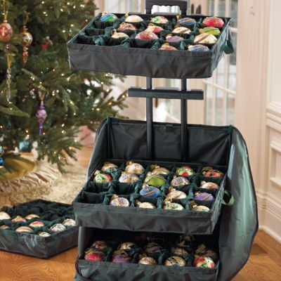 Telescoping Ornament Storage Box Frontgate