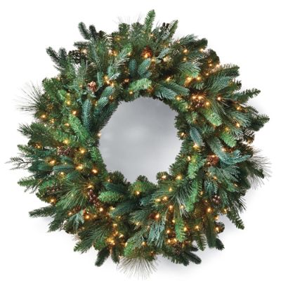 Majestic Pre Lit Wreath Frontgate