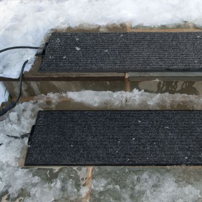 Heated Outdoor Stair Mat