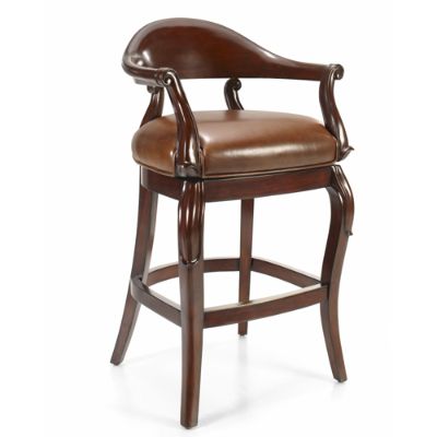 Jameson Bar Height Bar Stool 30 H Seat 35 3 4 H Arms Frontgate