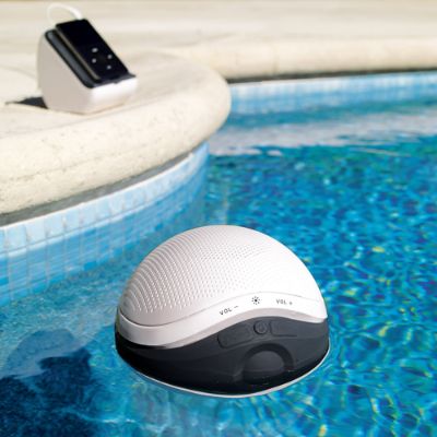 Floating iPod Speaker with Transmitter | Frontgate