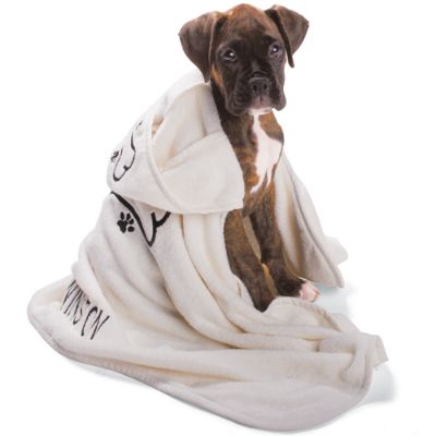 Resort Hooded Pet Robe Frontgate