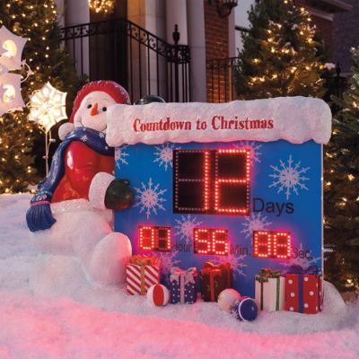 Countdown to Christmas Outdoor Display  Frontgate