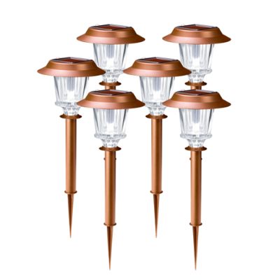 Set of Six Arlington Solar Path Lights | Frontgate