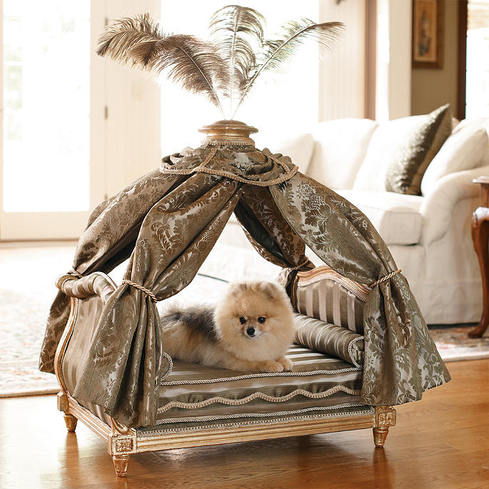 Marie Antoinette Pet Bed Frontgate
