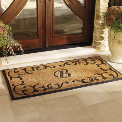 Amherst Monogrammed Door Mat | Frontgate