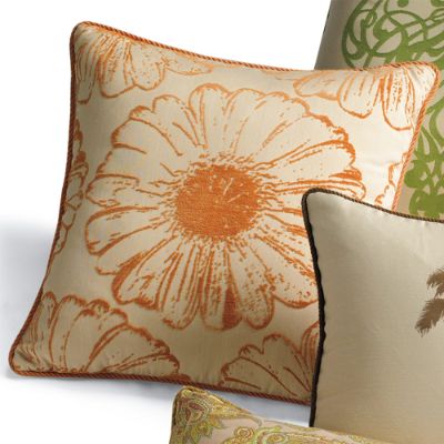 Sunflower Artisan Outdoor Throw Pillow In Tuscan Frontgate