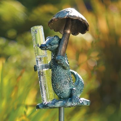 Alligator Rain Gauge Frontgate