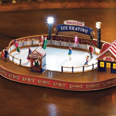 World's Fair Skating Rink With Free Miniature Ferris Wheel 