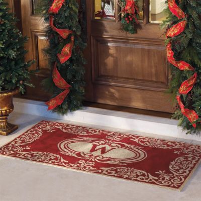 Monogrammed Indoor/Outdoor Entry Mat Frontgate