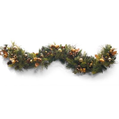 Gilded Pear Garland Frontgate