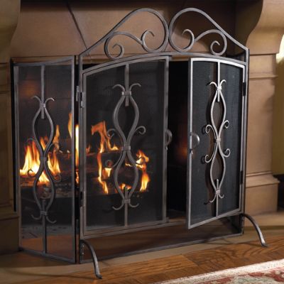 Cambridge Fireplace Screen Frontgate