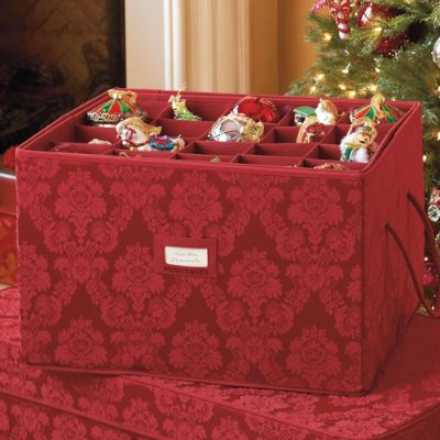 This 'Space-Saving' Storage Box for Christmas Ornaments Is on Sale at